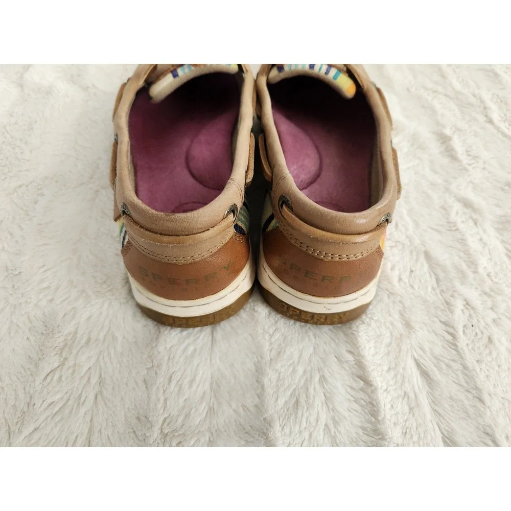 Sperry Top-Sider Vertical Color Stripes Boat Shoes Women's 6M‎ STS90025